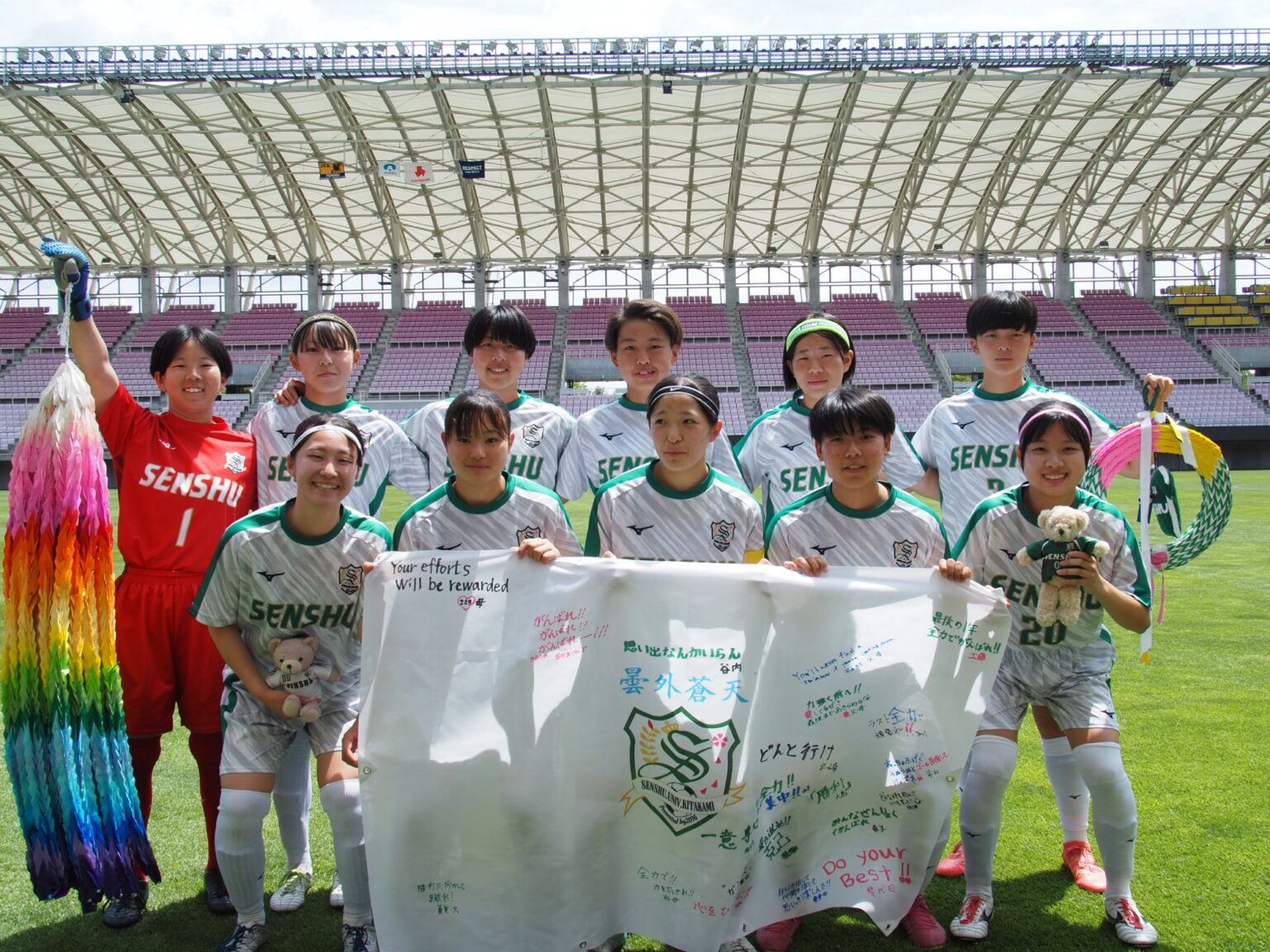 【男女サッカー部】ともに東北準V！